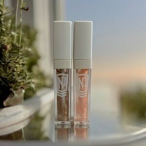 2x Napoleon Perdis Glossy Lip Wand Dallas Cairo Lip Gloss Display Item Rare